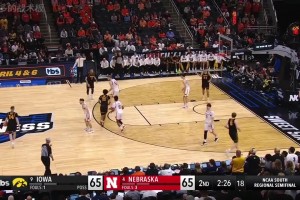 继续黑马之旅！9号种子爱荷华今天又淘汰了4号种子内布拉斯加！